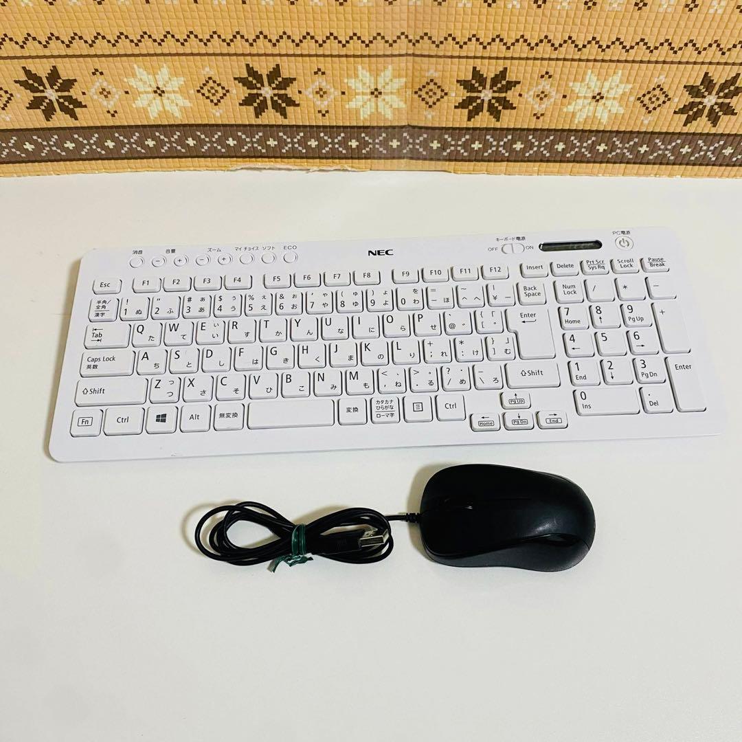 Y833 NECデスクトップSSDサクサク動くWindows11オフィス付き