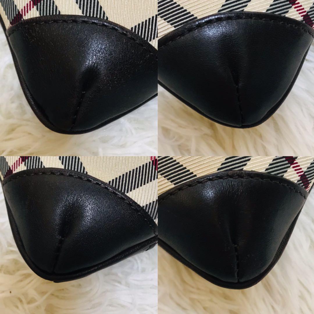 【極美品】バーバリー ショルダーバッグ 斜め掛け フラップ ノバチェック