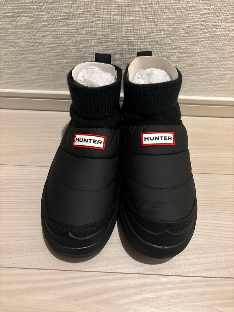 靴 HUNTER IN OUT PUFFER KNIT BOOTWFS2265REN