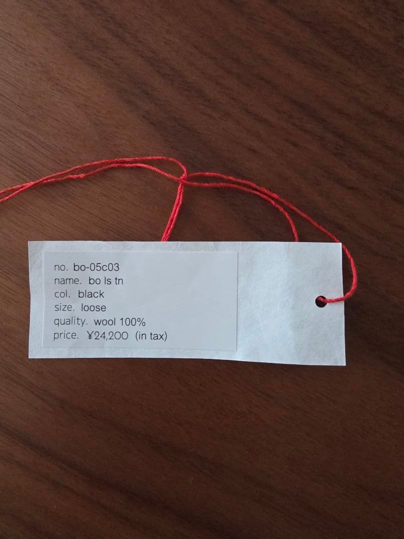 トップス barbell object bo-05c03 bo ls tn (loose)