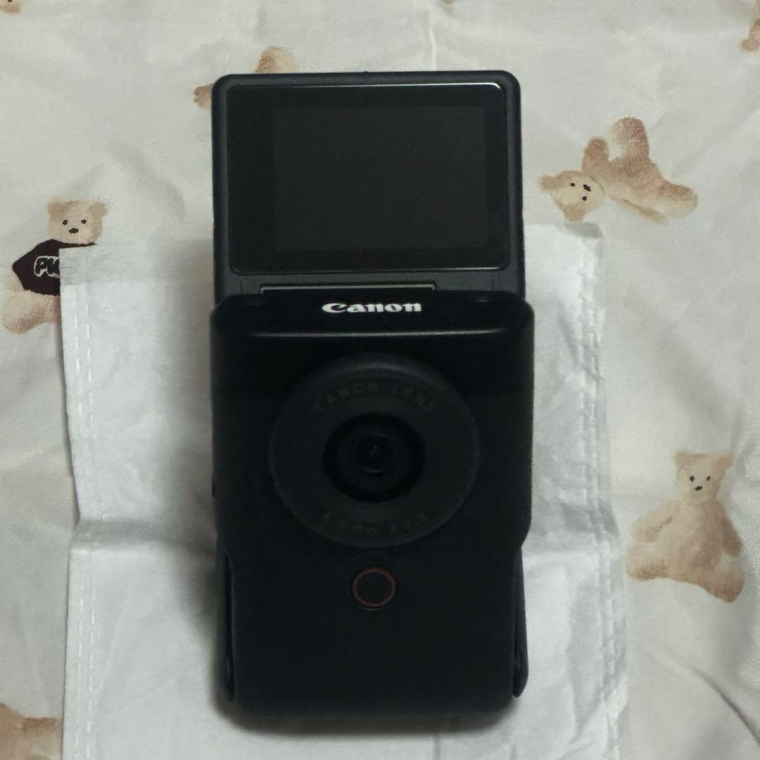 【i】Canon PowerShot V10ブラック デジカメ