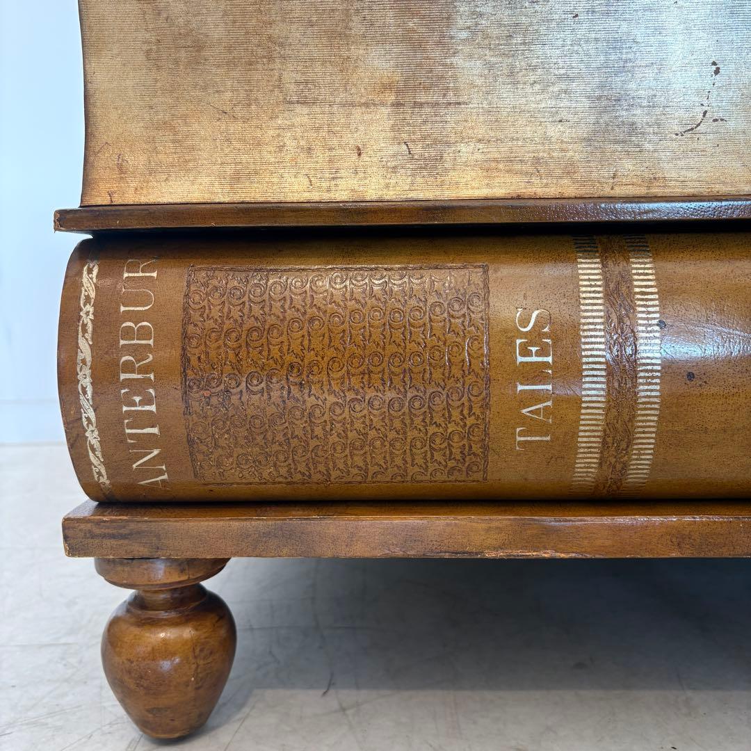 MAITLAND SMITH ブック型テーブル　ローテーブル　ガラステーブル