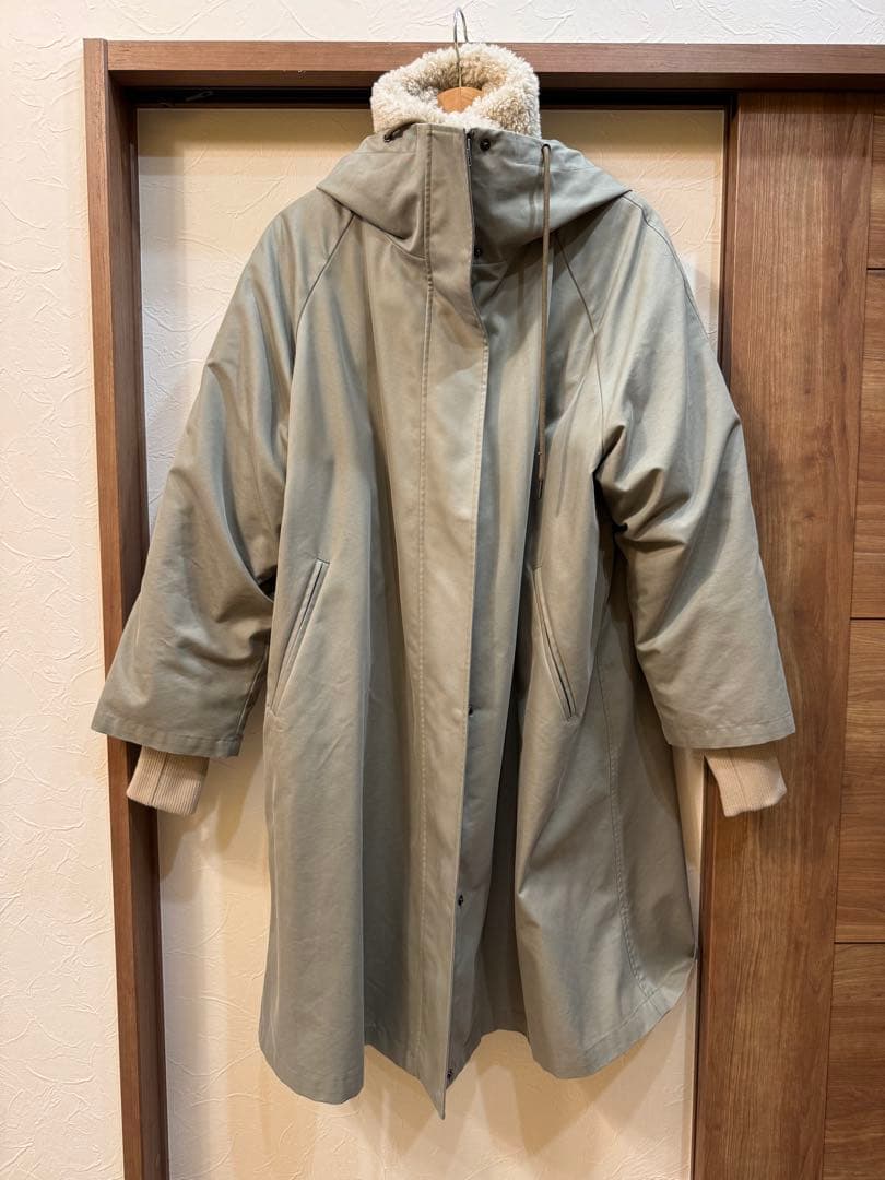 wcj 【撥水】エコファーライナー付きコート　若槻千夏さん