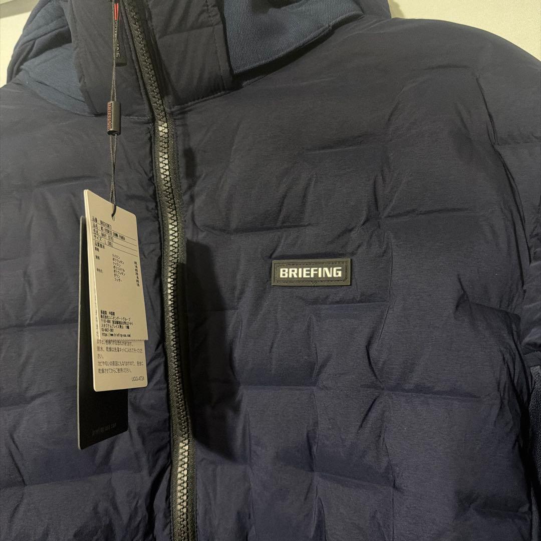 ブリーフィングハイブリッドダウンパーカー　ネイビー　サイズL