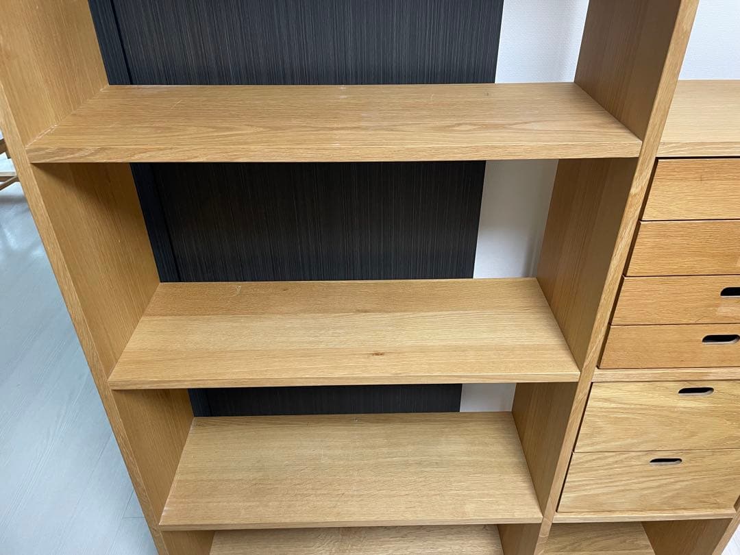 【世田谷区直接引取】無印良品スタッキングシェルフ チェスト2個付