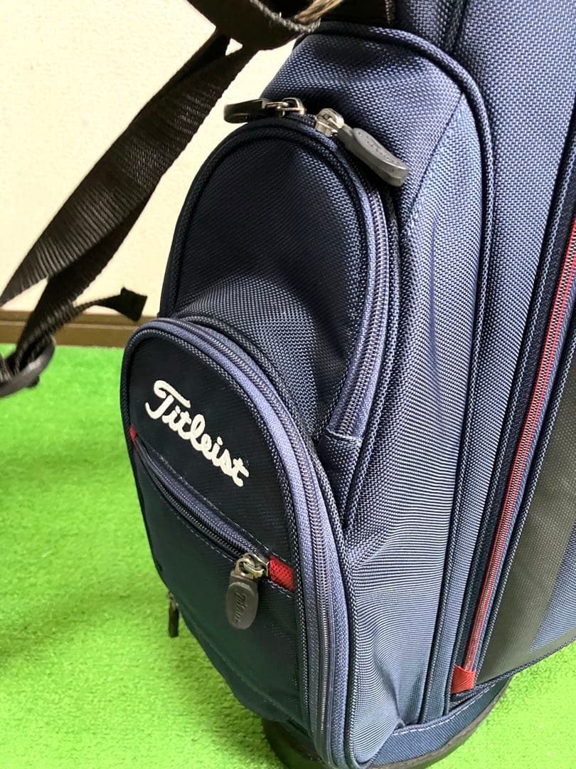 タイトリスト　スタンド式キャディバッグ　極美品‼️