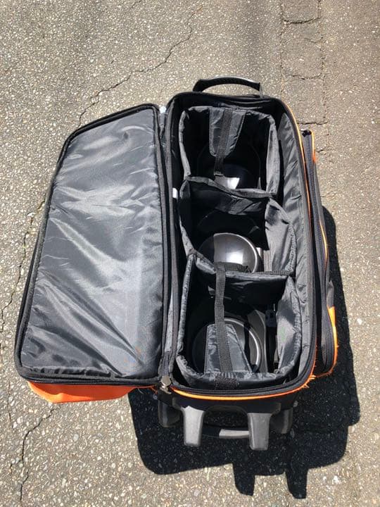 ボウリングバック　三個入り　ハンマー