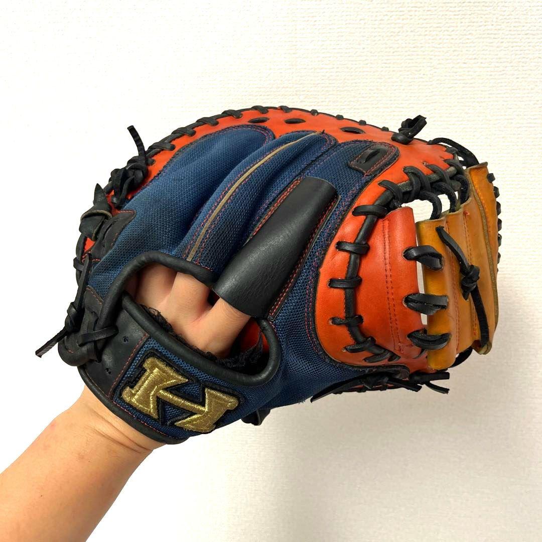 627 ハイゴールド 心極 型抜群 即戦力 軟式 キャッチャーミット