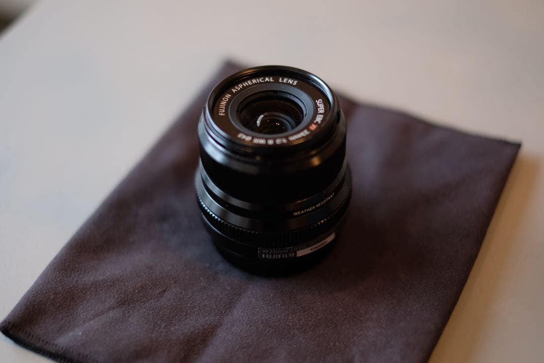FUJINON XF23mmF2 R WR レンズ＋レンズフード