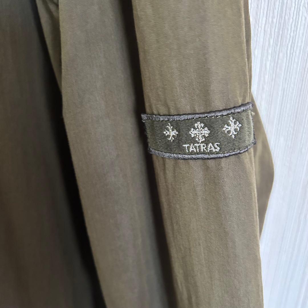 TATRAS タトラス LITTOモッズコート オリーブ ダウンライナーなし L
