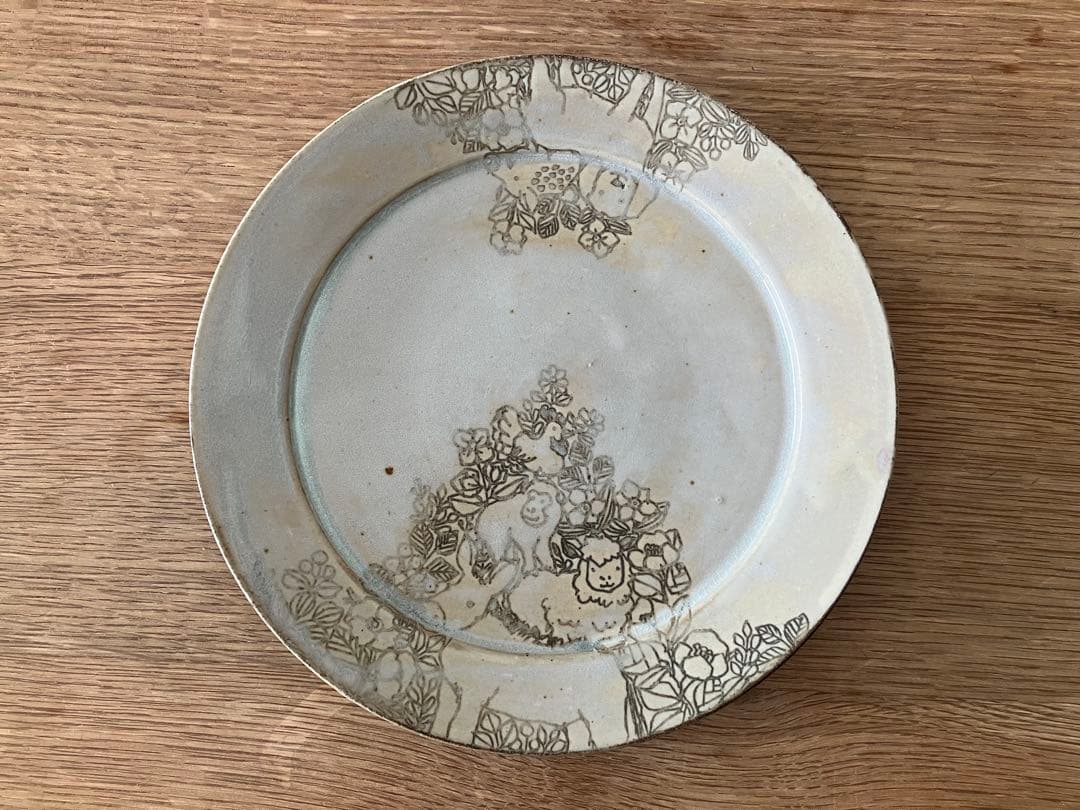 岳中爽果さんのプレート