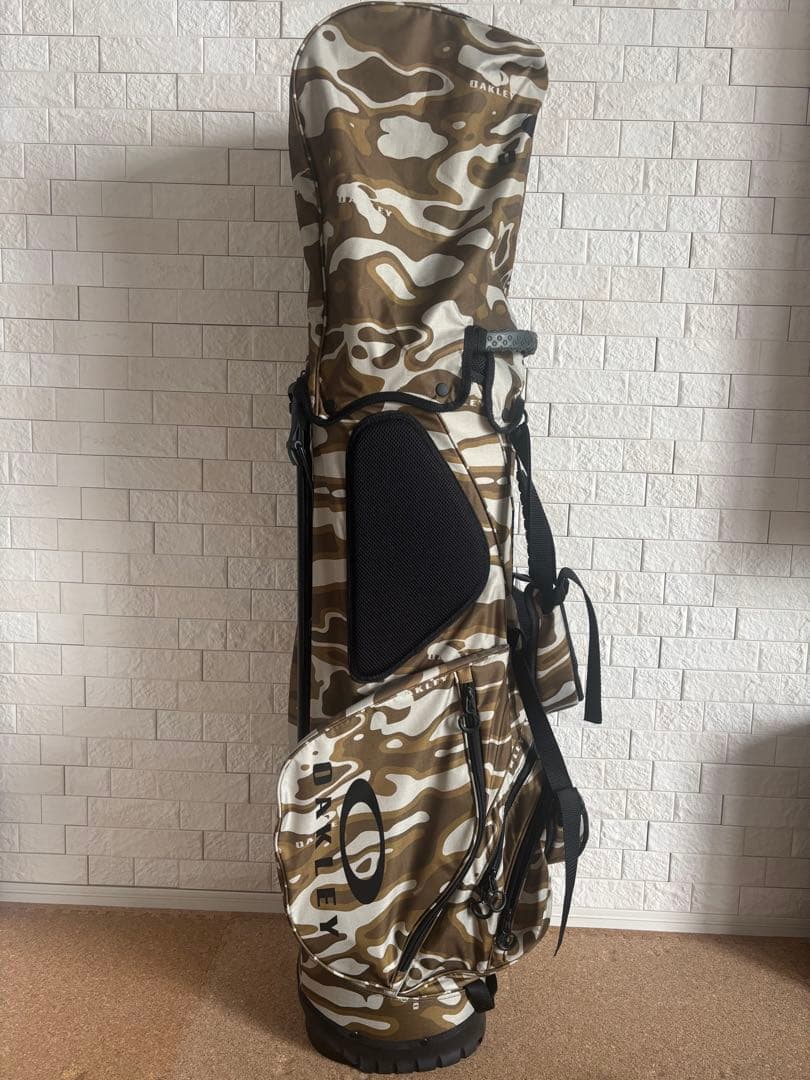 オークリー　キャディバッグ　ゴルフバッグ　迷彩