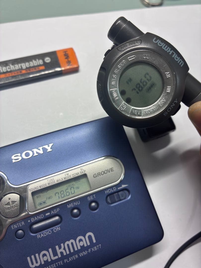 ［動作品］SONY WM-FX877 カセットプレーヤー