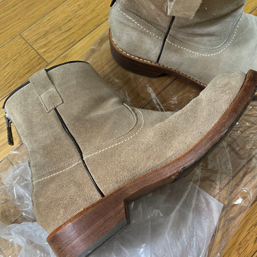 M (エム)　 バックジップブーツ 26.0　 takuya TMT 亀梨　着