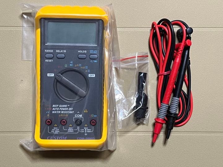 デジタルマルチメータ CDM-2000D 新品未使用品