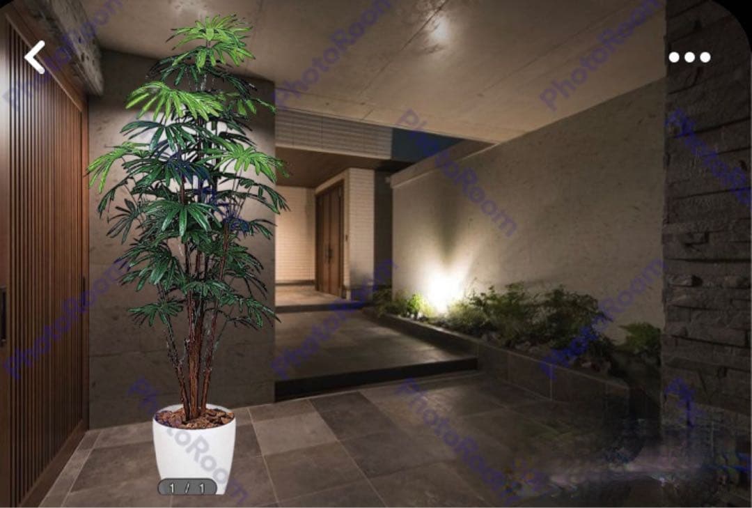 光触媒　人工観葉植物　ウォールグリーン　フェイクグリーン　シュロチク180