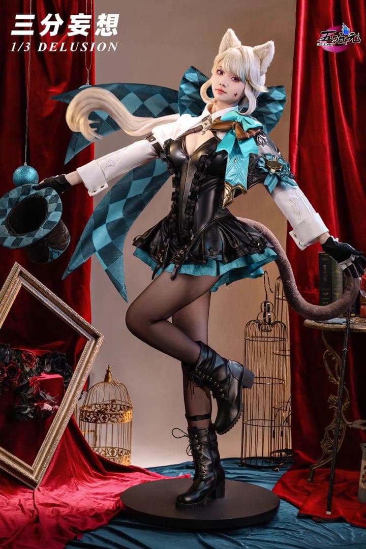 原神 リネット 三分妄想 Mサイズ ウィッグ 帽子 付き