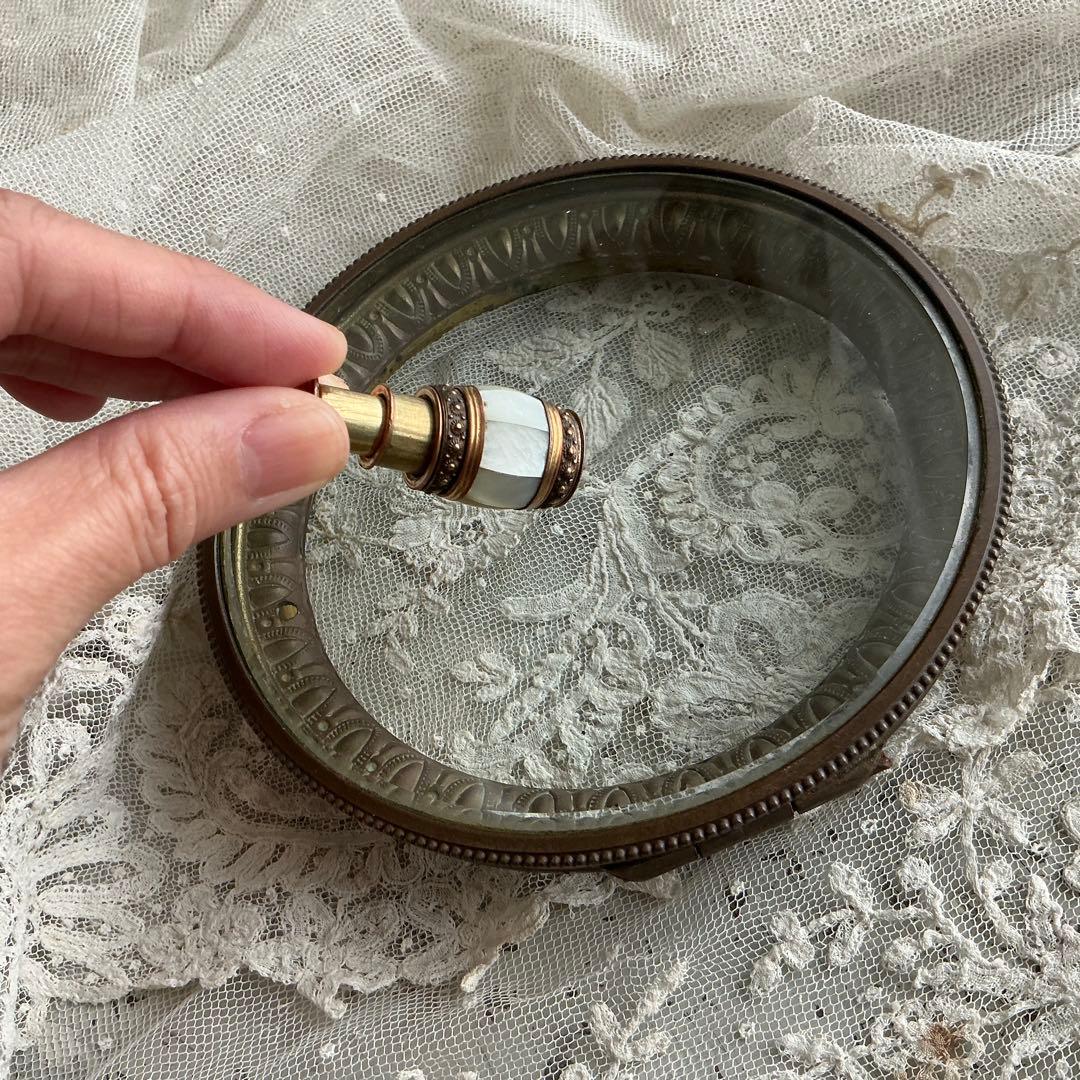 【専用】フランスアンティーク　ミニチュア　シアター望遠鏡　ペンダントトップ