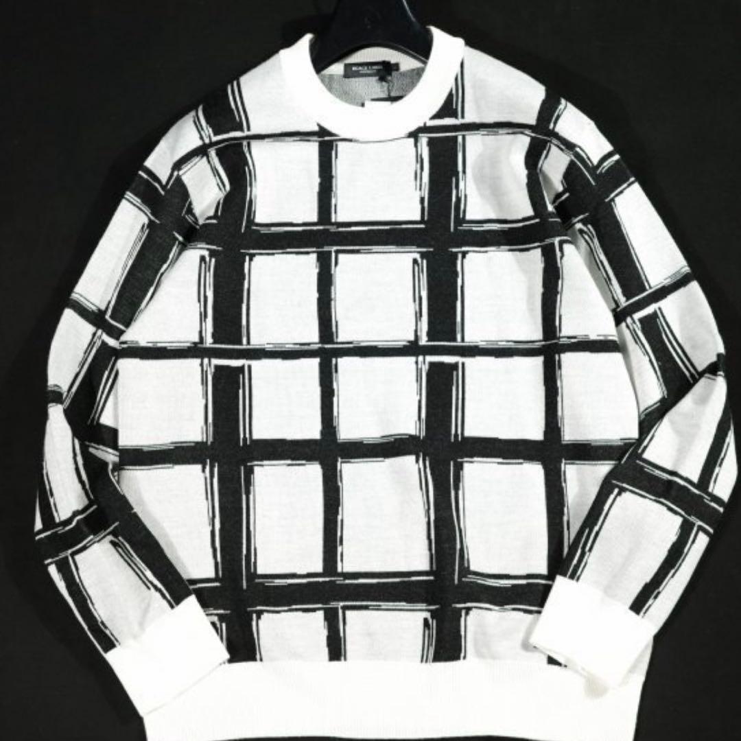 限定 定価3.3万 BLACK LABEL クレストブリッジ ニット