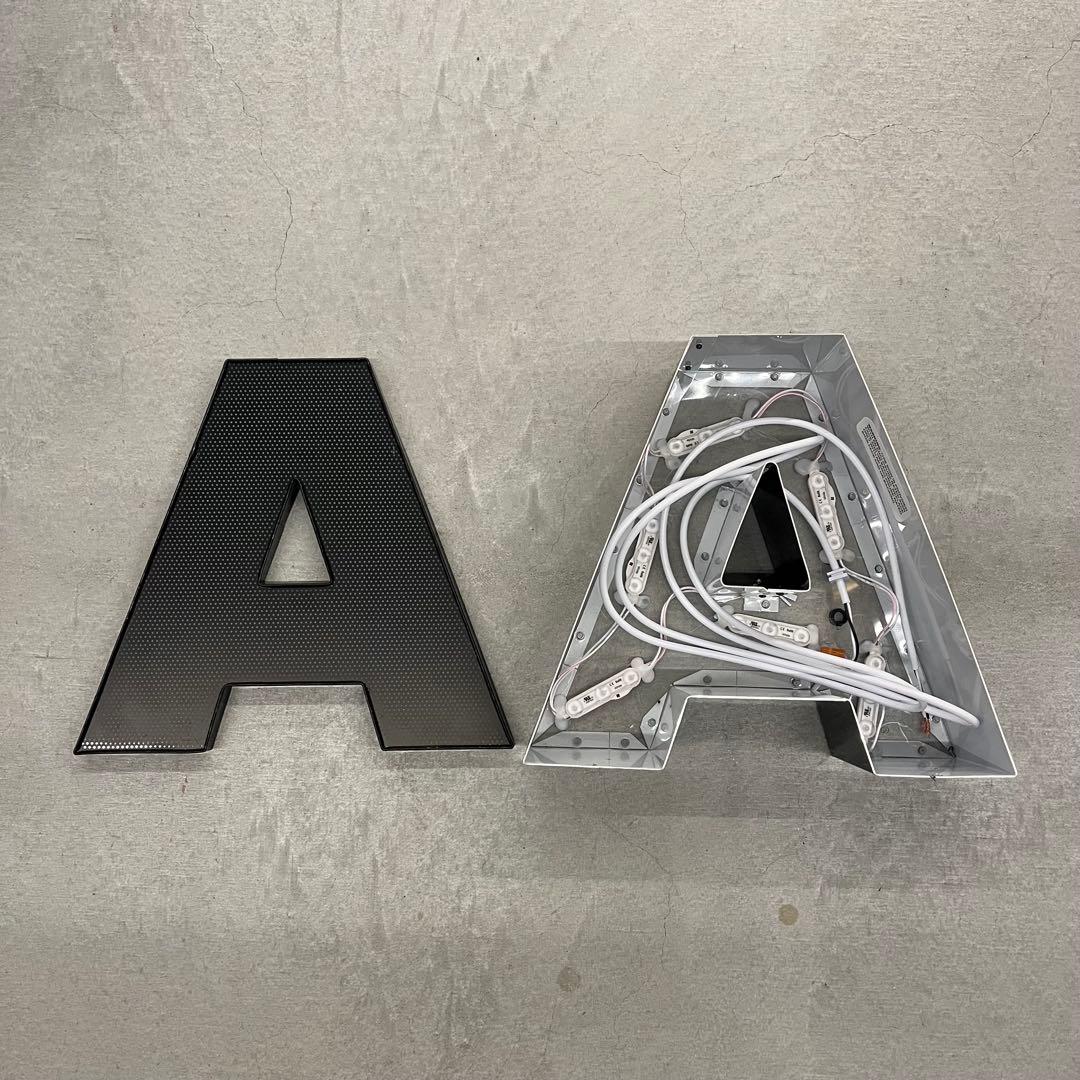 A 看板 アルファベット レターサイン 文字 アメリカ ビンテージ アンティーク