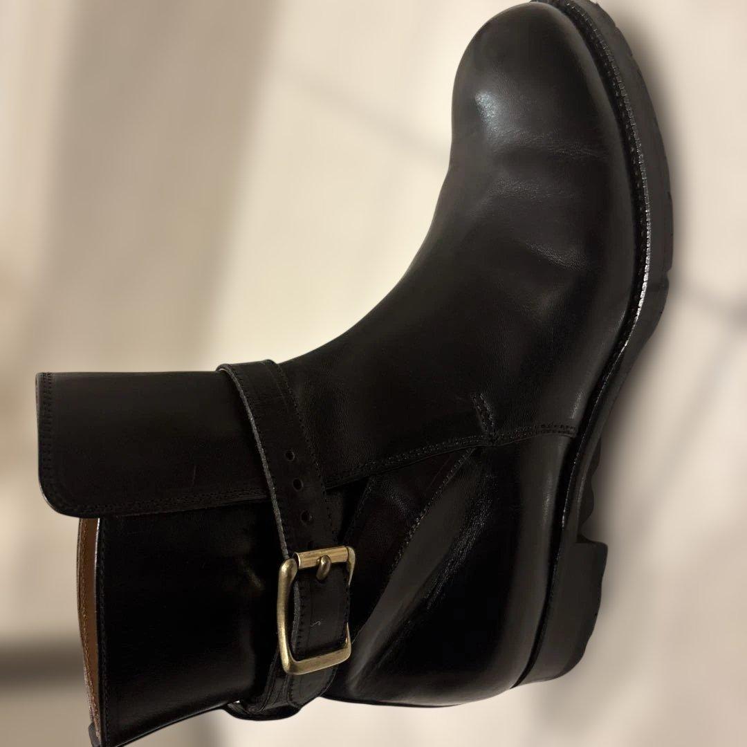 テ*キ様 chausser ショセ　ジョッパーブーツ　黒　26.5cm メンズ