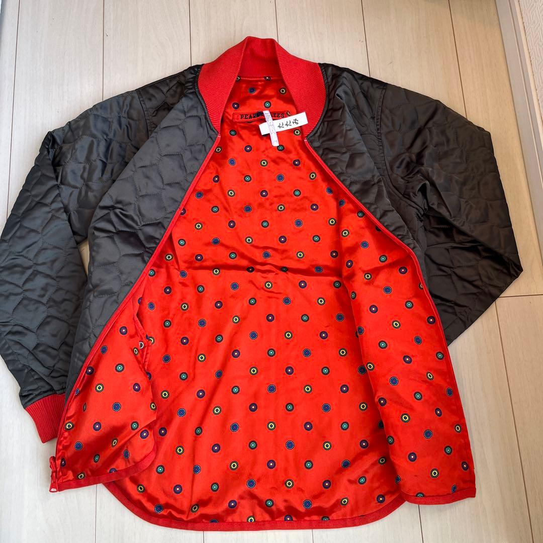 パーリーゲイツ　スポーツジャケット 黒と赤