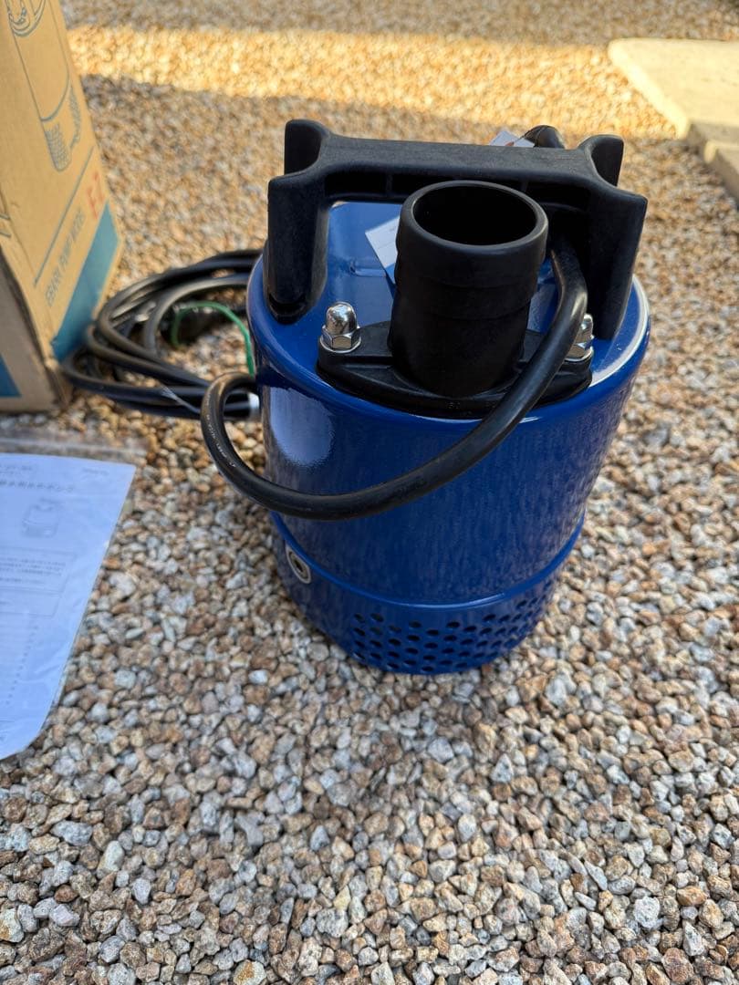 EBARA エバラ　一般工事用排水用水中ポンプ　EZA214型　60Hz