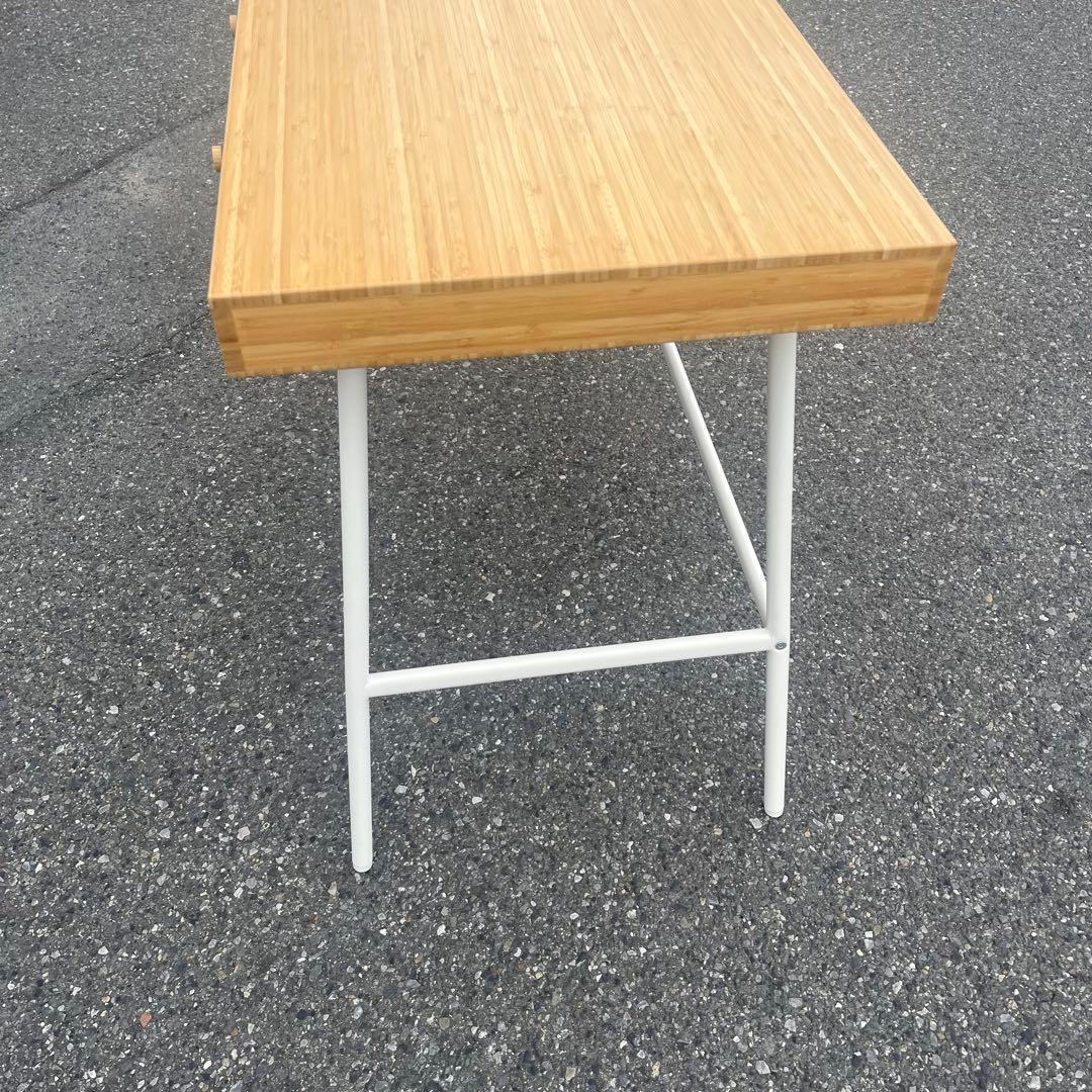 美品 IKEAリルオーセン　LILLASEN イケア デスク　竹机