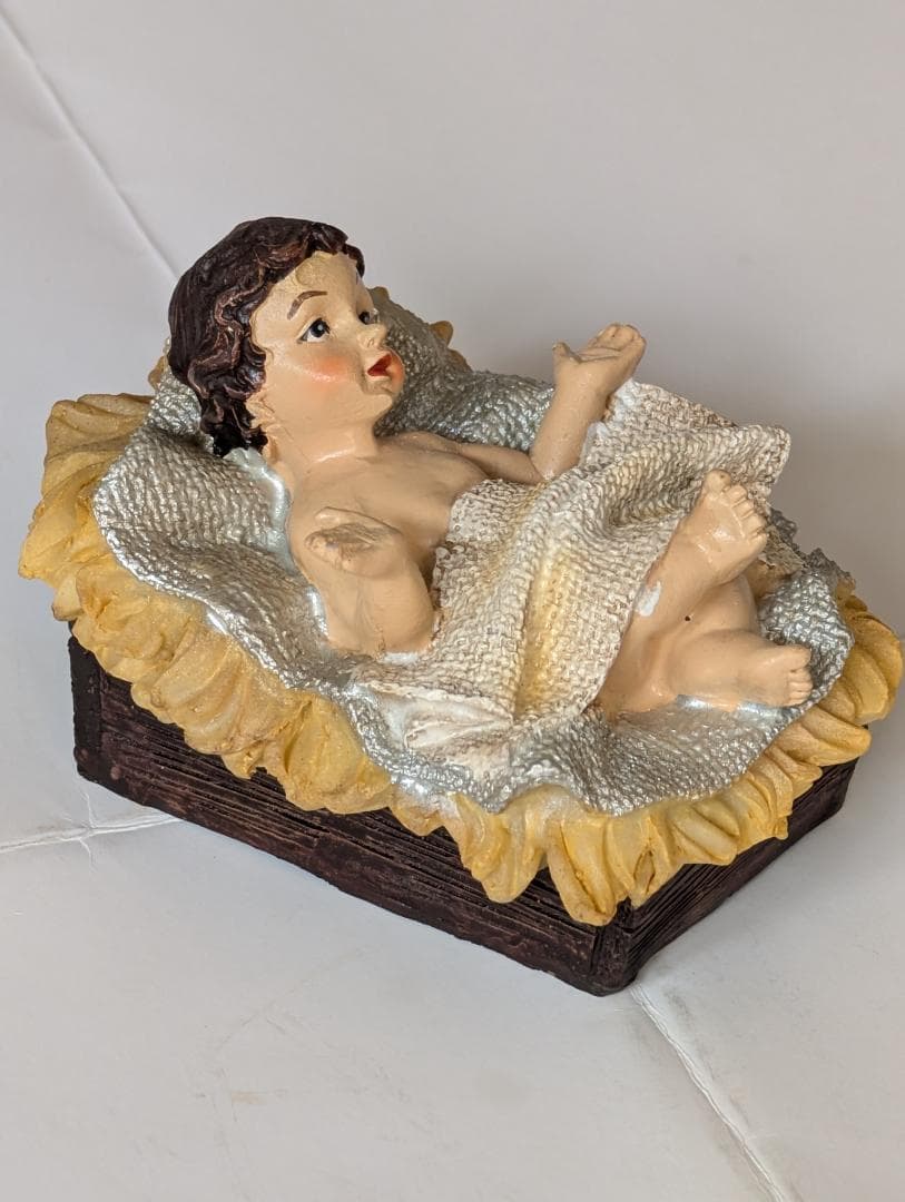 【大幅値下げ·新品同様】キリスト降誕人形７ピースセット