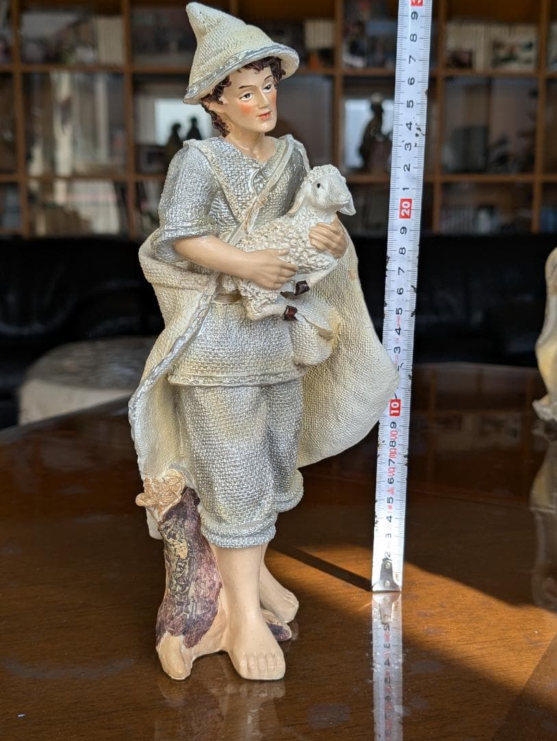 【大幅値下げ·新品同様】キリスト降誕人形７ピースセット