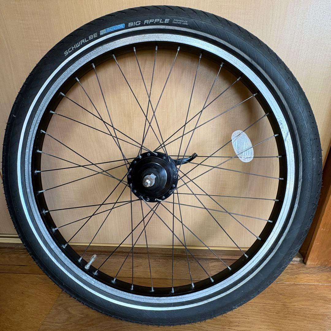 【中古】ALFINE アルフィーネ11s 26インチタイヤホイール前後セット