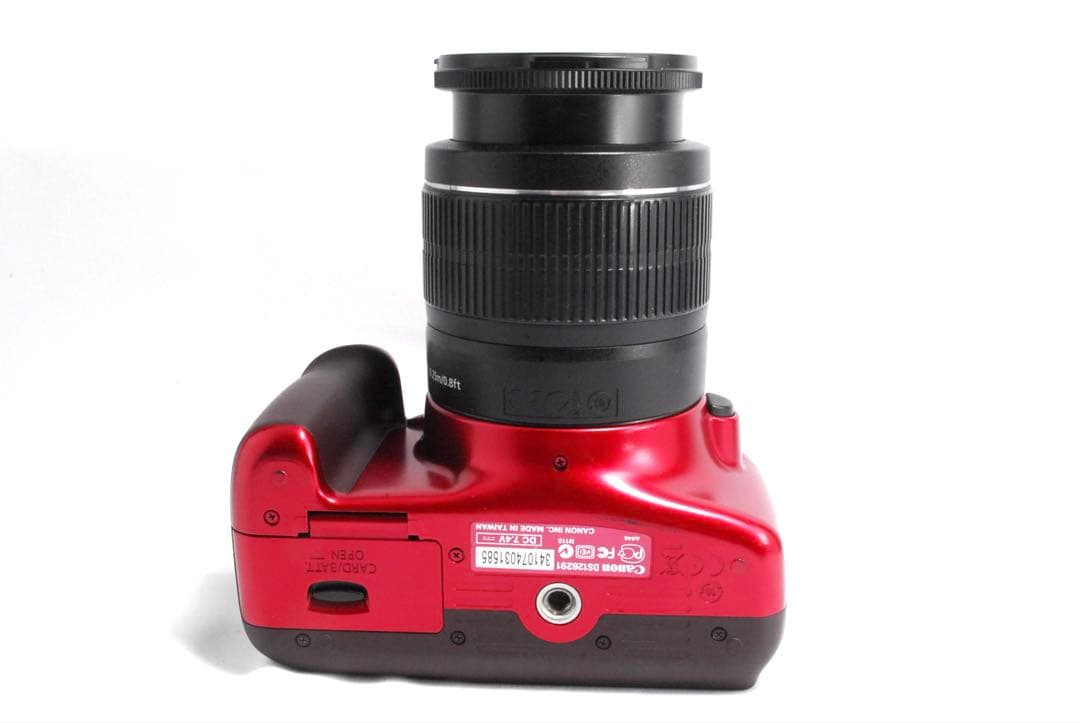 動画&軽量&高画質✨キャノン EOS Kiss X50✨レッド✨WiFi機能付