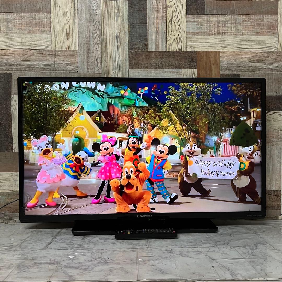 即日受渡❣️全国送料込 省エネFUNAI40型 外付けHDD320GB付き○