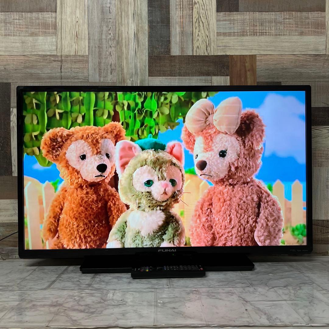 即日受渡❣️全国送料込 省エネFUNAI40型 外付けHDD320GB付き○