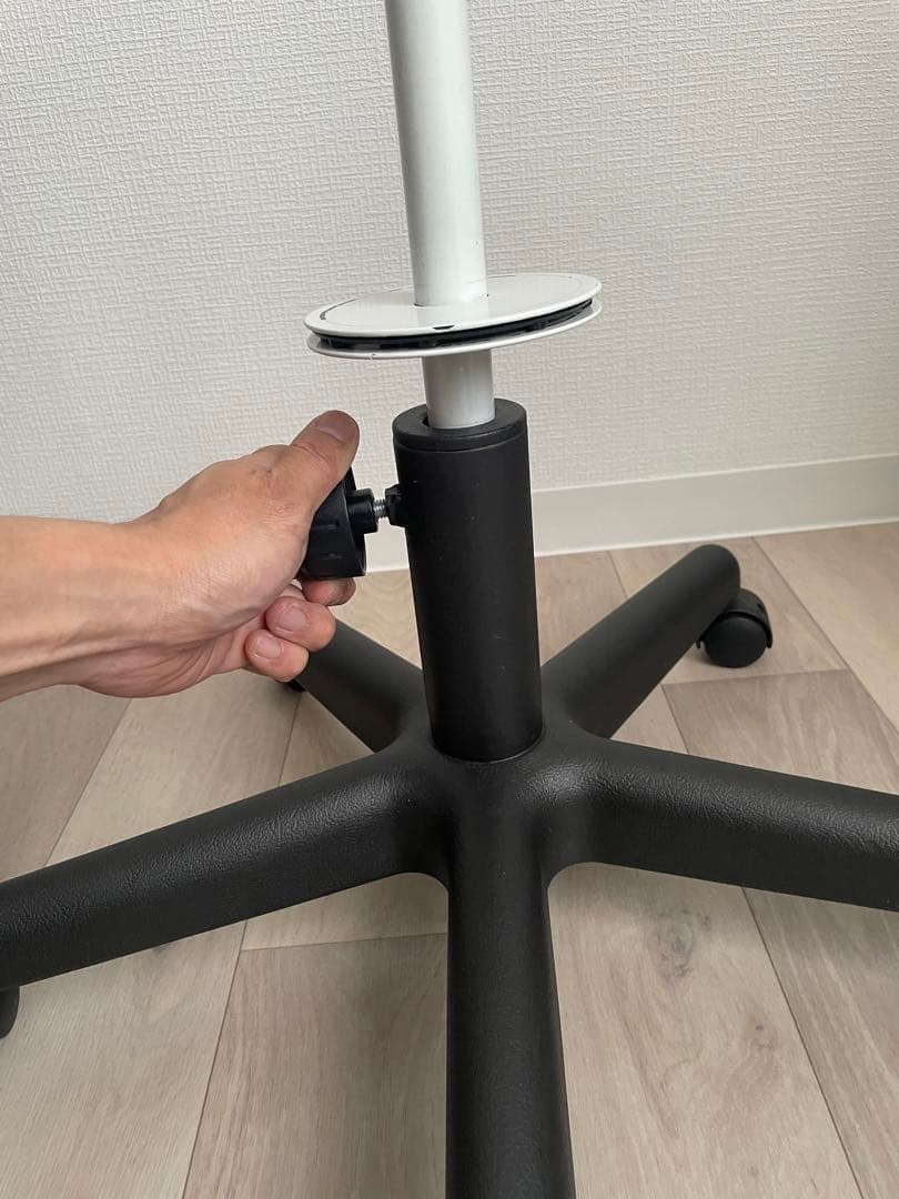 【店舗・イベント什器】木目アイアン調回転什器