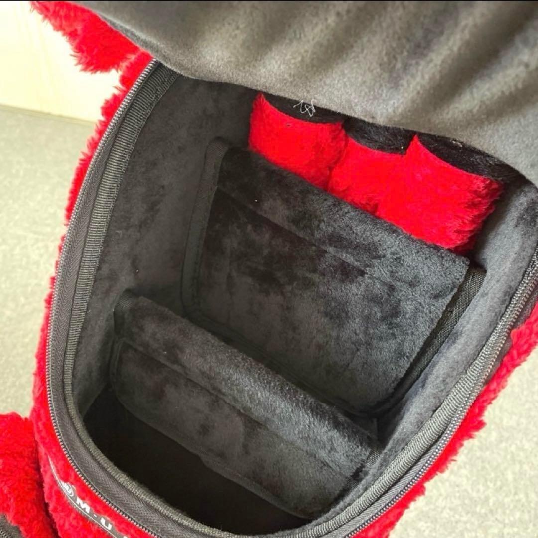 ミエコウエサコ　ゴルフバッグ　キャディバッグ　ヴィンテージ　ゴルフ　赤