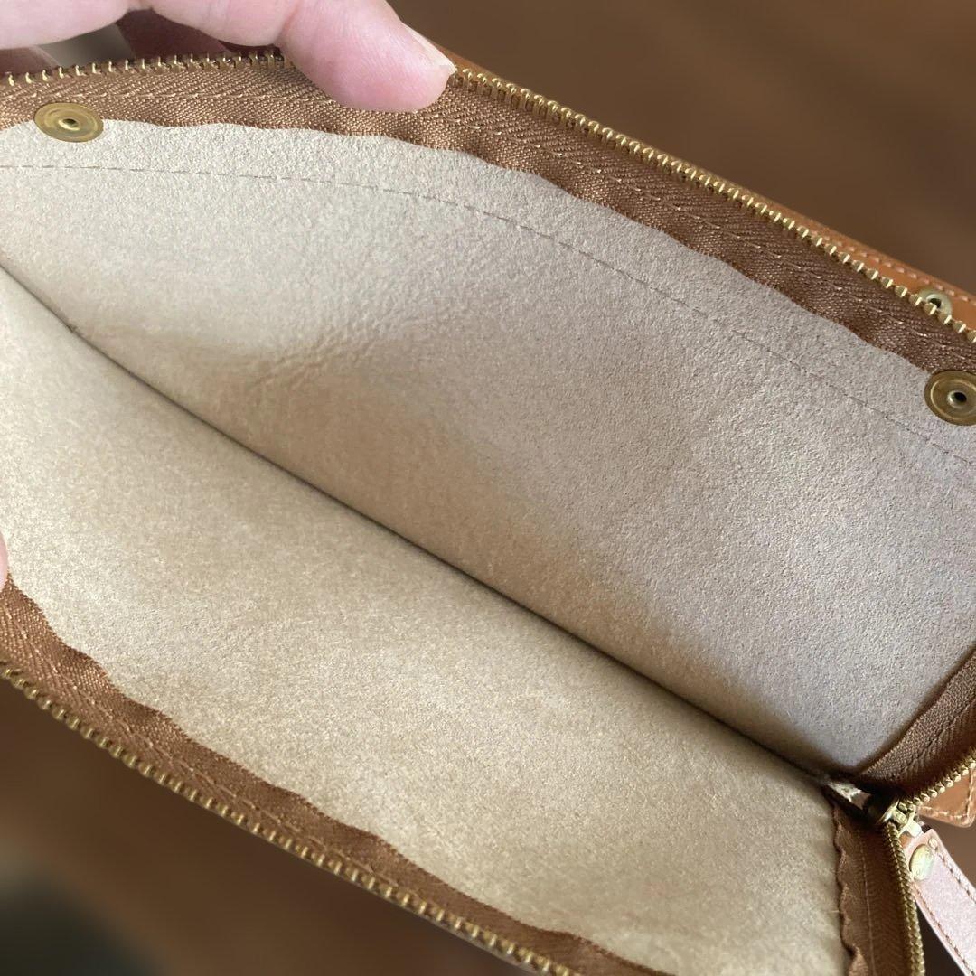 【新品未使用】Felisi フェリージ トラベルポーチ 1054 ブラウン