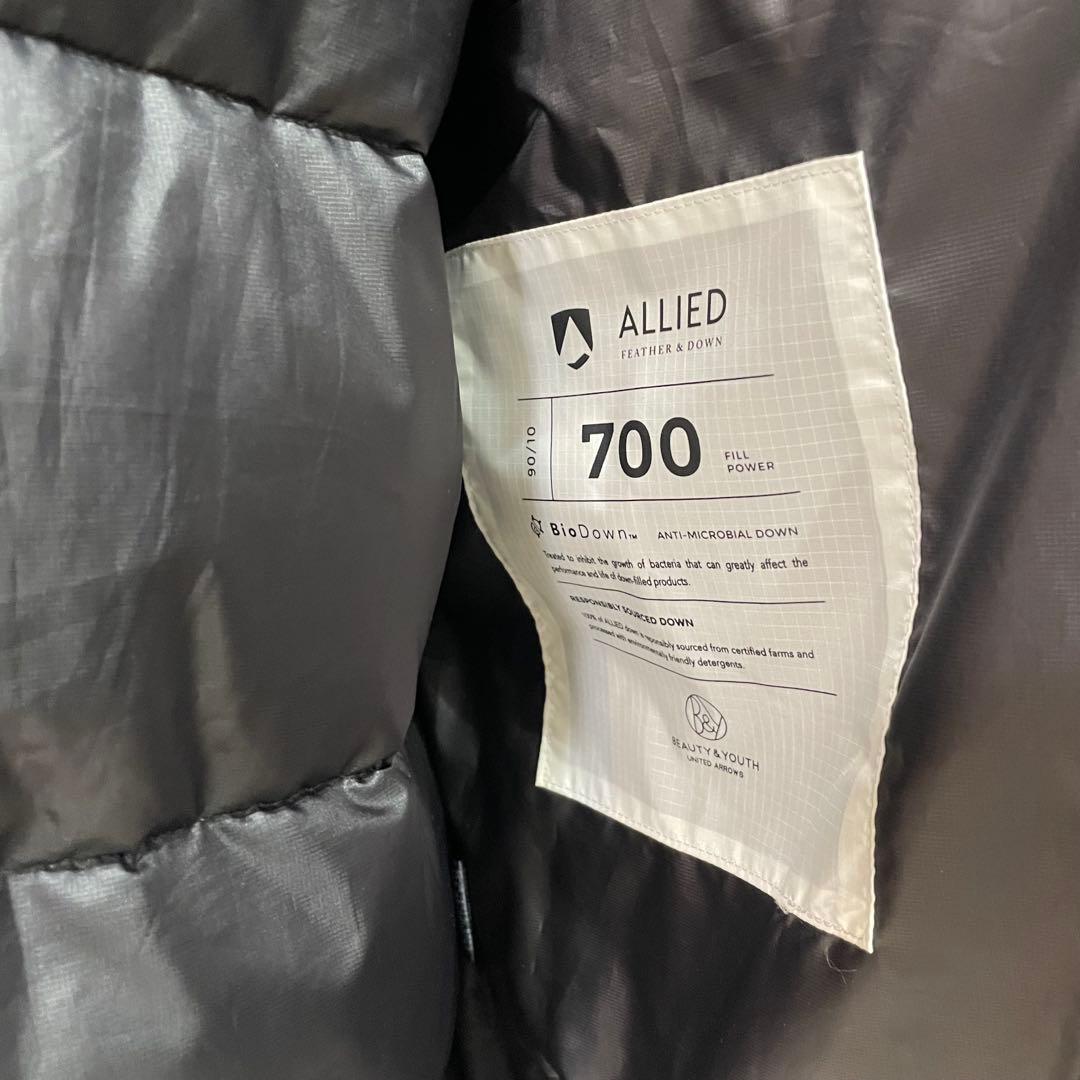 【美品】BEAUTY&YOUTH 小松マテーレTW ダウンコートM