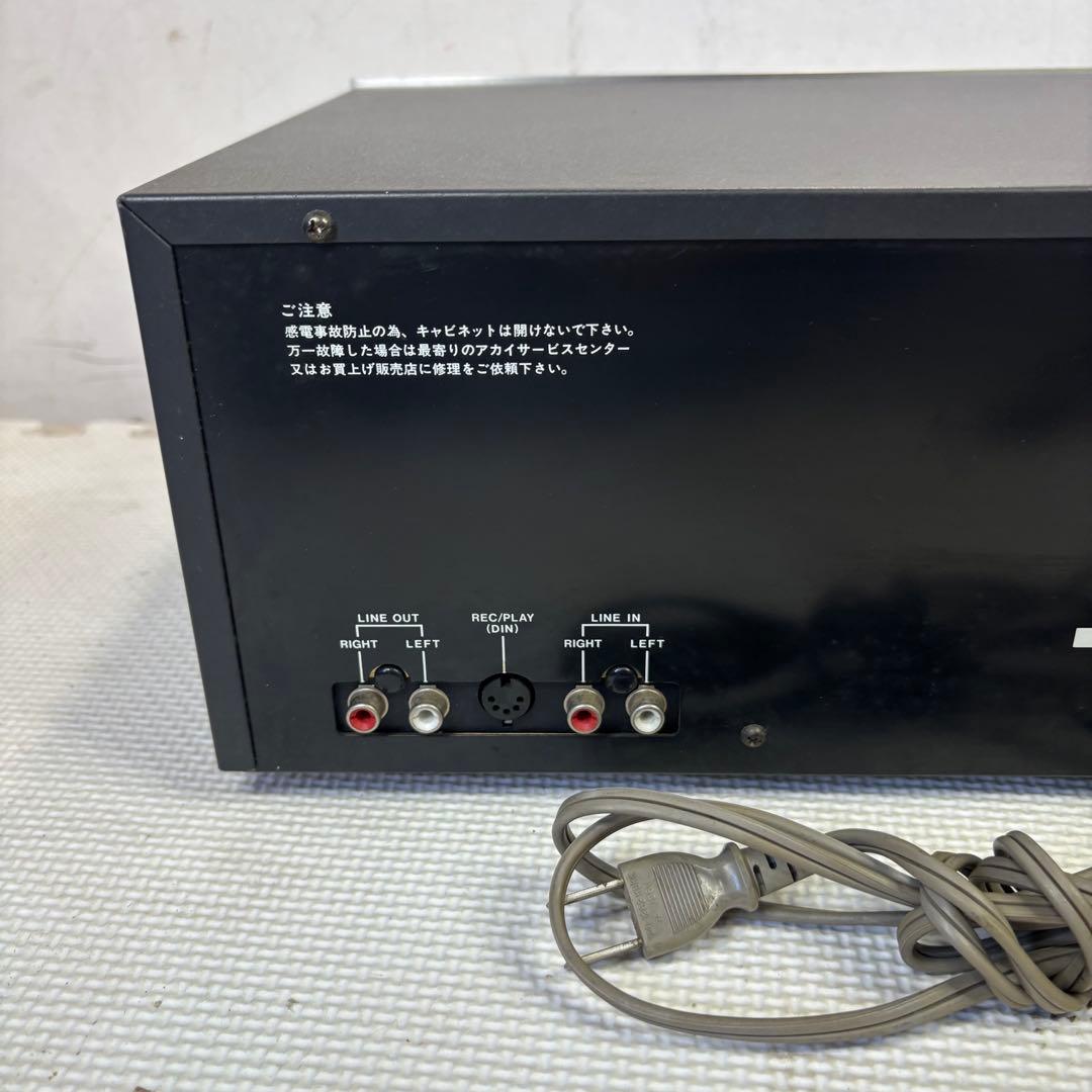 アカイ　CS-732D カセットデッキ　通電のみ