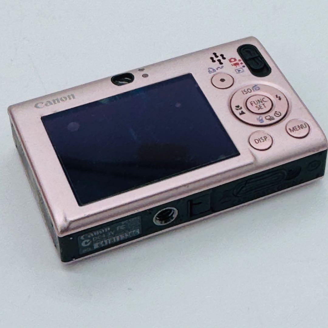 【動作確認済】Canon IXY DIGITAL 20 IS ピンク コンデジ