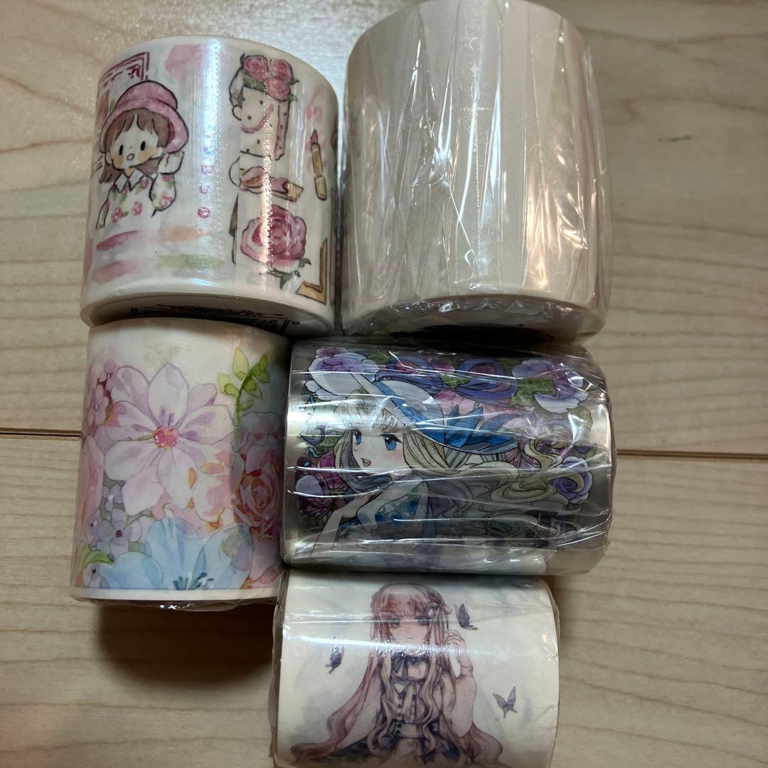 ［新品］海外マスキングテープ　PET tape まとめ売り