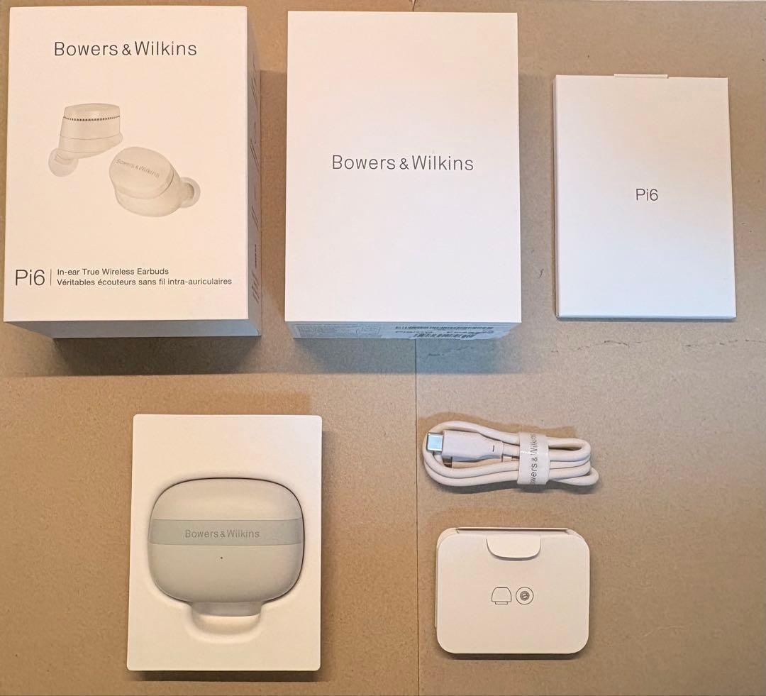 【超美品】Bowers & Wilkins Pi6 ワイヤレスイヤホン