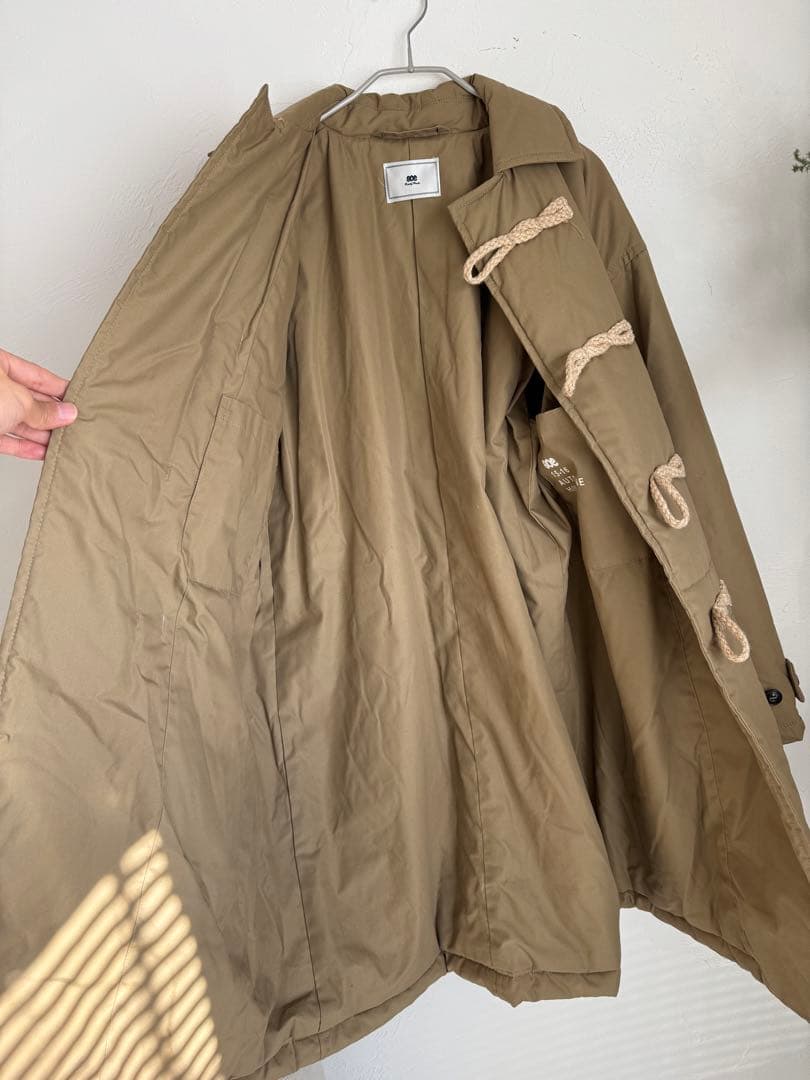 soe ダッフルコート ベージュ 15-16AW 定価70,000円
