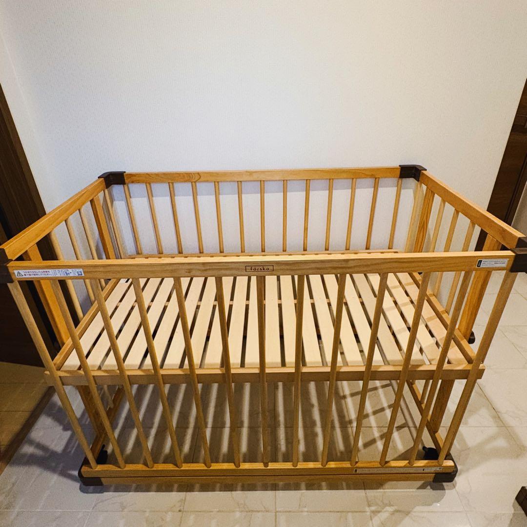 【♡送料込♡】ファルスカ ベビーベッド ベッドサイドベッド03⭐︎