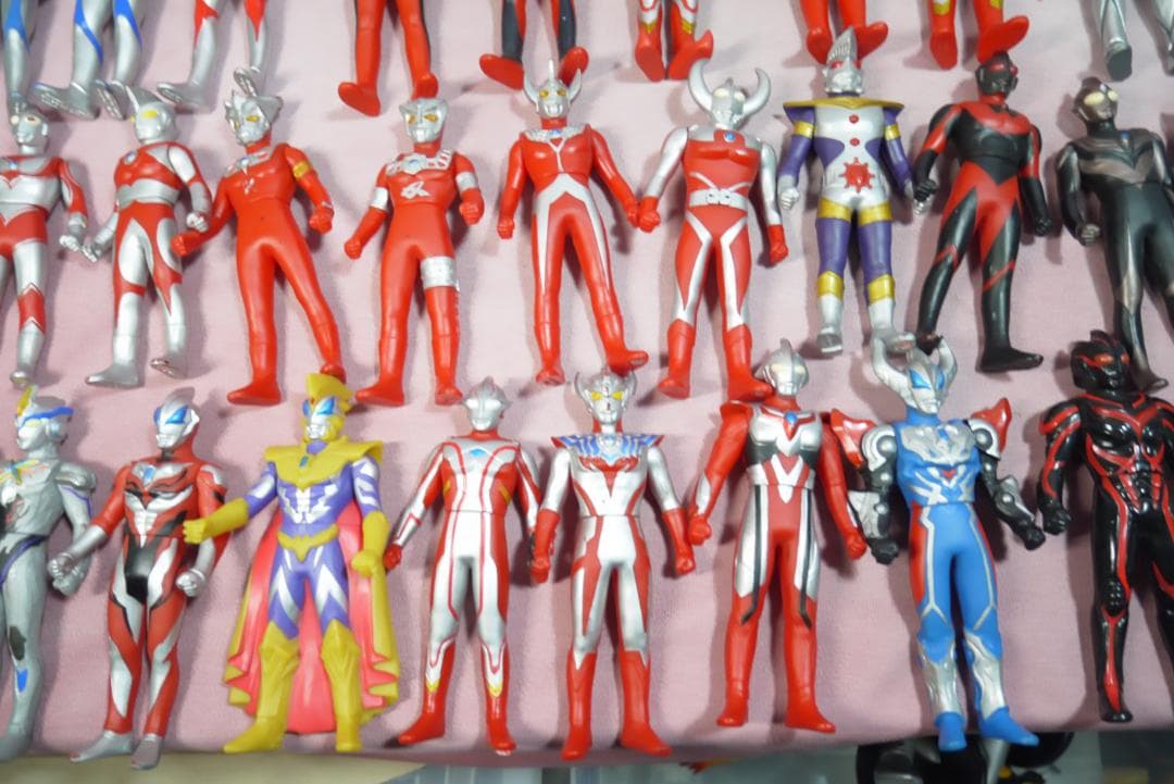 ウルトラヒーローシリーズ800　ウルトラヒーローシリーズ500　ソフビ71体