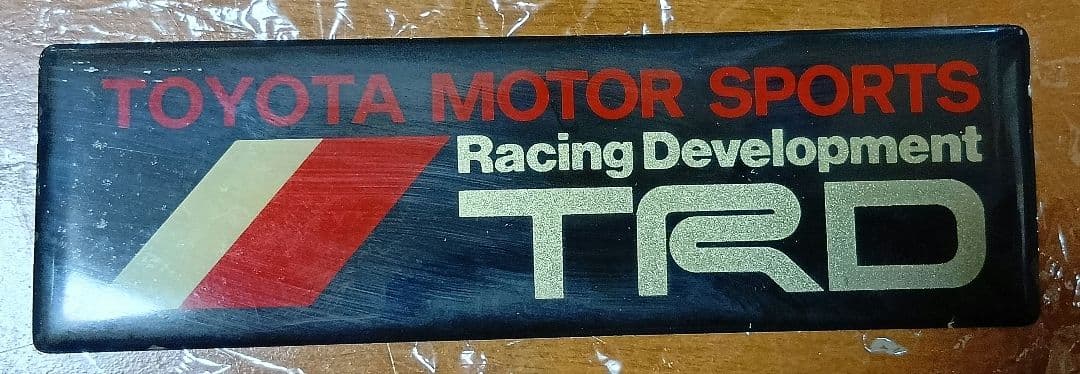 JDМ 当時物 TRDシフトノブ  ５ＭＴ+TRDエンブレム（AE86等に!?）