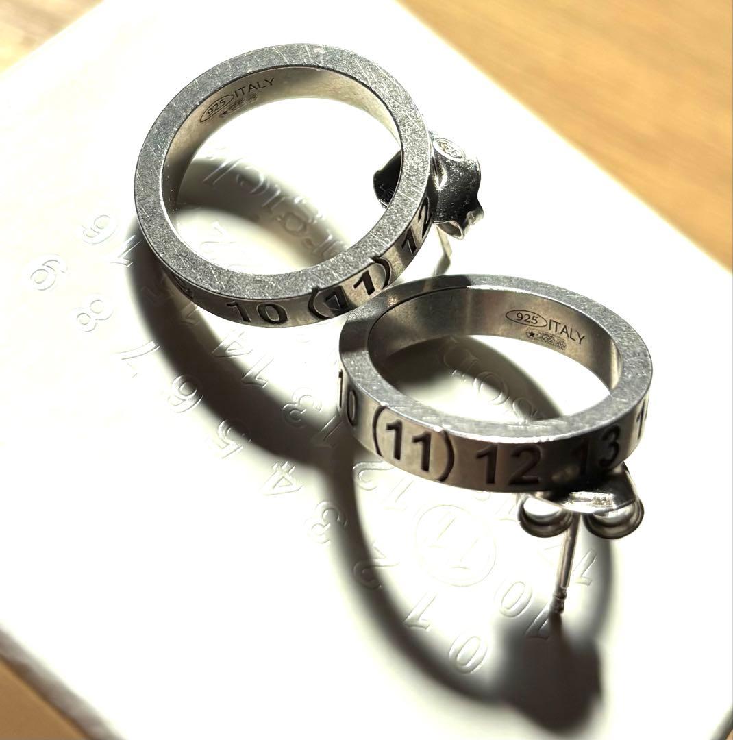 Maison Margiela メゾンマルジェラ ナンバリングピアス(両耳用)