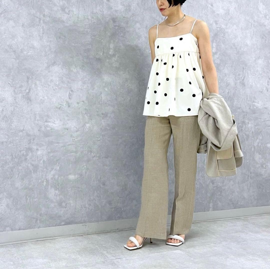 ペプラムドットキャミソール　ガリャルダガランテ