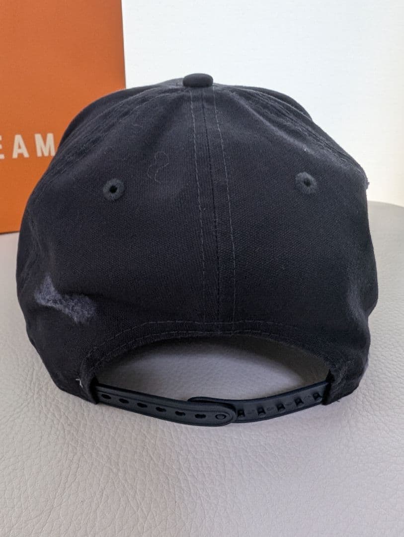 ビームス✕ニューエラ ダメージ キャップ ★ヤンキース★ネイビー帽子