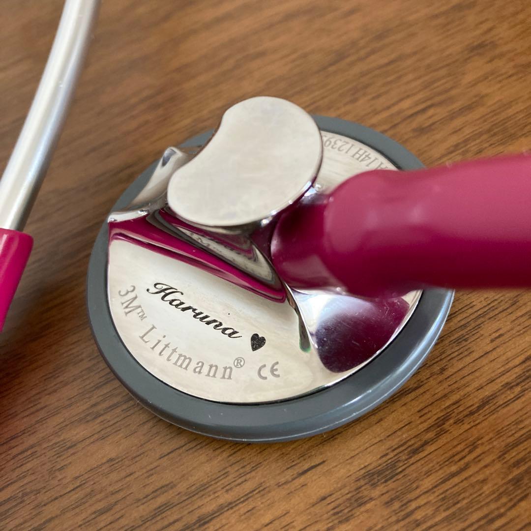 3M リットマン マスターカーディオロジー ステソスコープ ラズベリー 聴診器